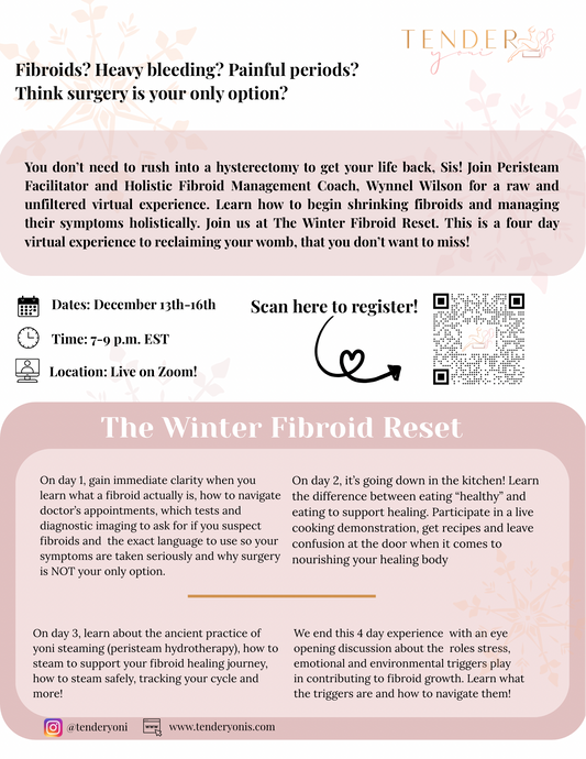 The Winter Fibroid Reset (4 day virtual workshop)